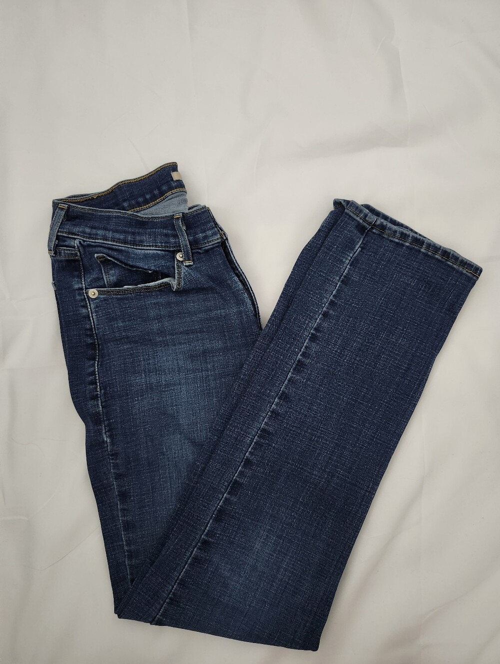 Levi's Women's Dark Blue Straight-Leg Jeans